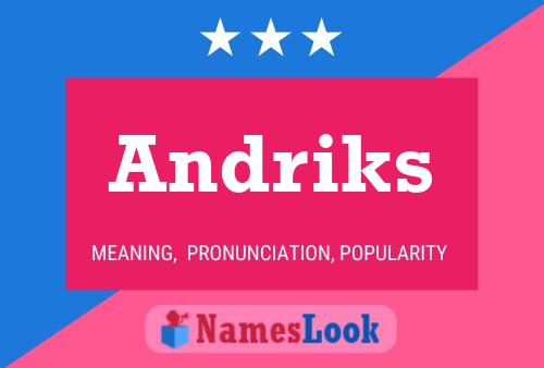 Póster del nombre Andriks