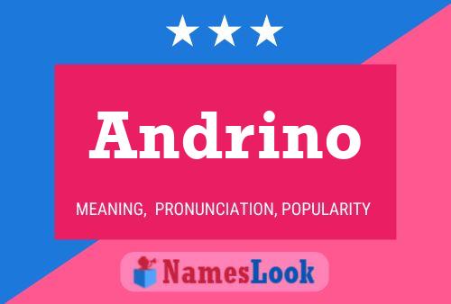 Póster del nombre Andrino