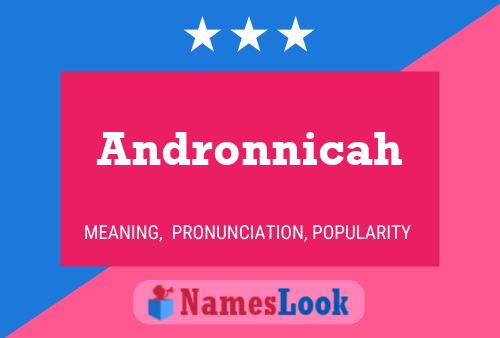 Póster del nombre Andronnicah