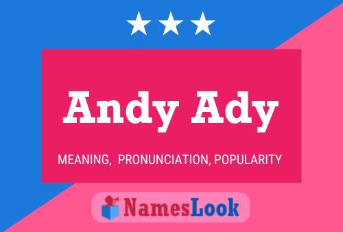 Póster del nombre Andy Ady