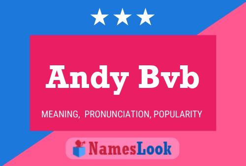 Póster del nombre Andy Bvb