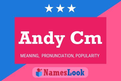 Póster del nombre Andy Cm