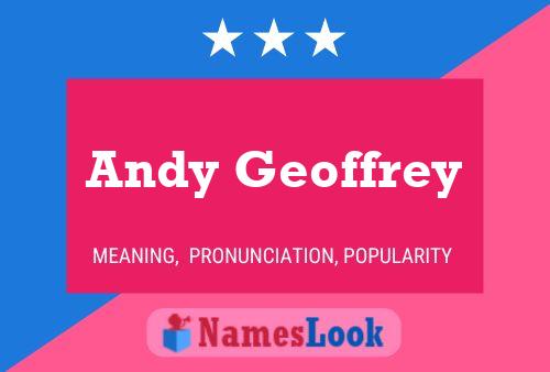 Póster del nombre Andy Geoffrey