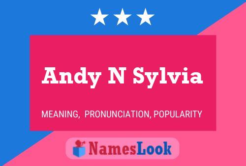 Póster del nombre Andy N Sylvia