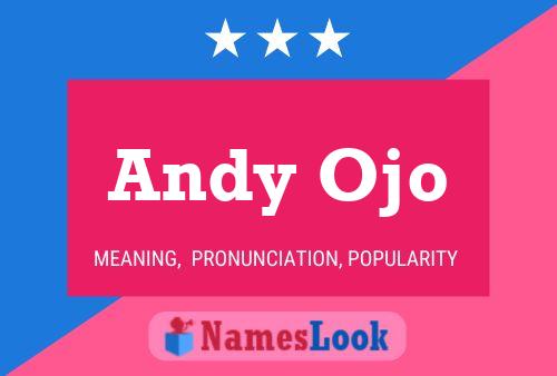 Póster del nombre Andy Ojo