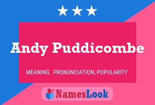 Póster del nombre Andy Puddicombe