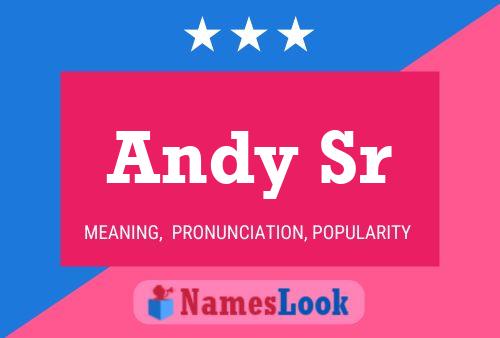 Póster del nombre Andy Sr