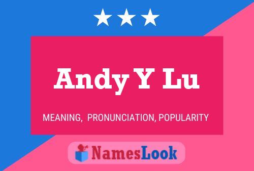 Póster del nombre Andy Y Lu