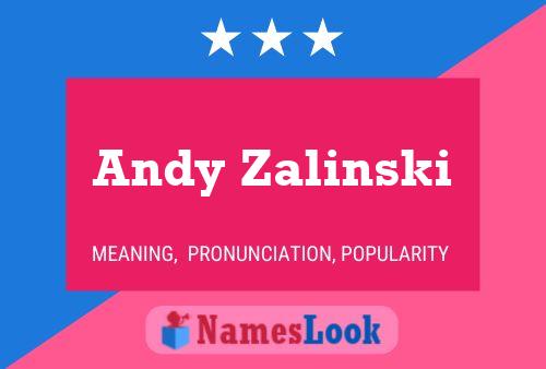 Póster del nombre Andy Zalinski