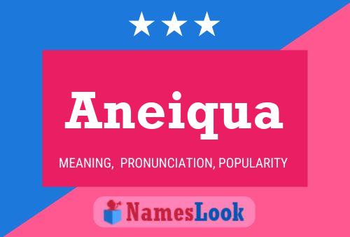 Póster del nombre Aneiqua