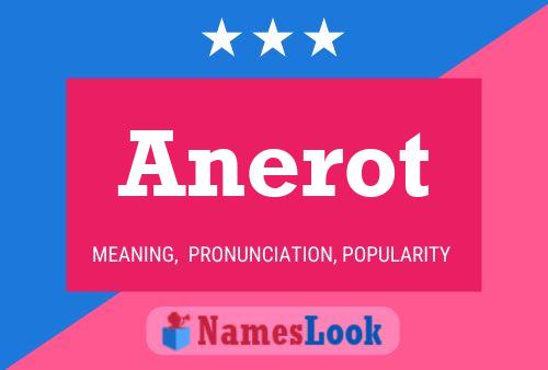 Póster del nombre Anerot