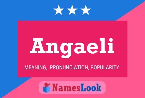 Póster del nombre Angaeli