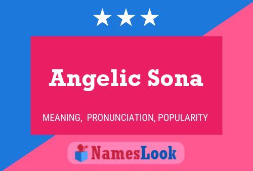 Póster del nombre Angelic Sona