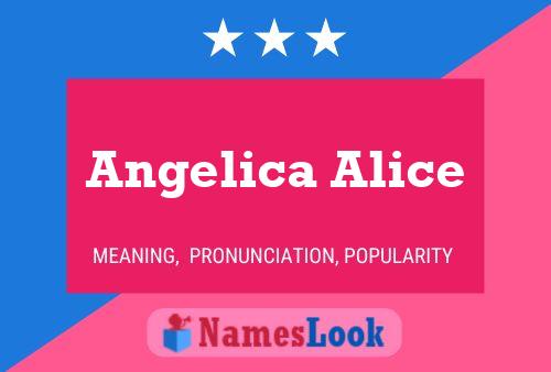 Póster del nombre Angelica Alice