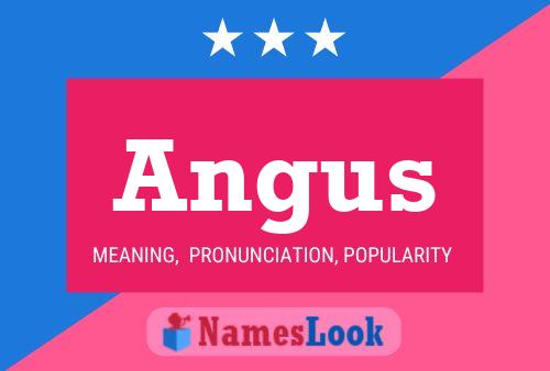 Póster del nombre Angus