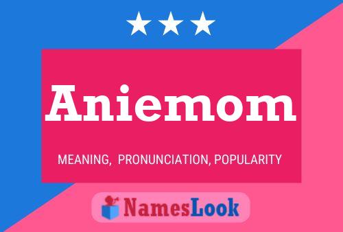 Póster del nombre Aniemom