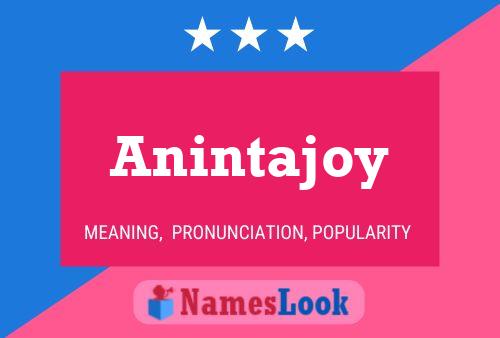 Póster del nombre Anintajoy