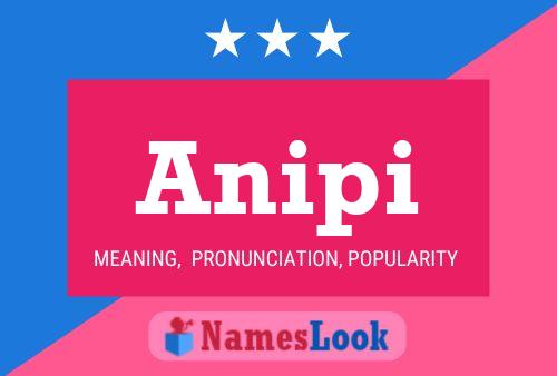 Póster del nombre Anipi