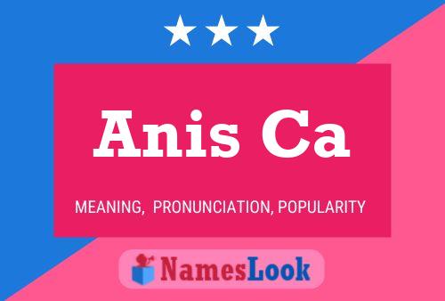 Póster del nombre Anis Ca