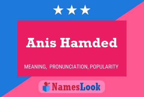 Póster del nombre Anis Hamded