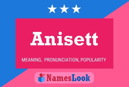 Póster del nombre Anisett