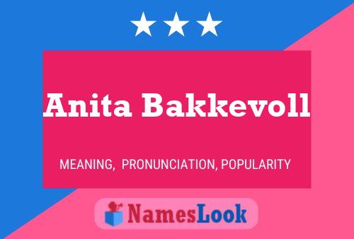 Póster del nombre Anita Bakkevoll