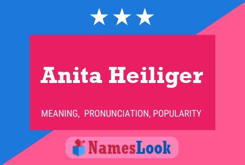 Póster del nombre Anita Heiliger