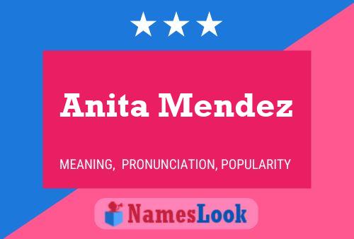 Póster del nombre Anita Mendez