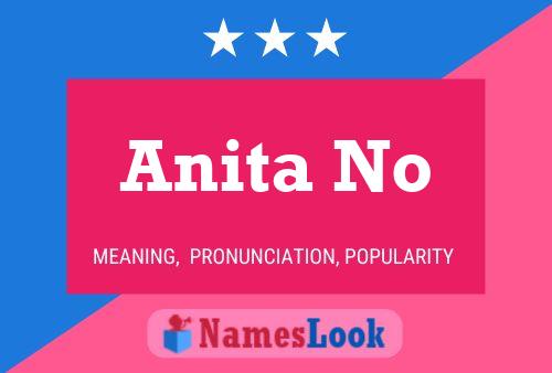 Póster del nombre Anita No