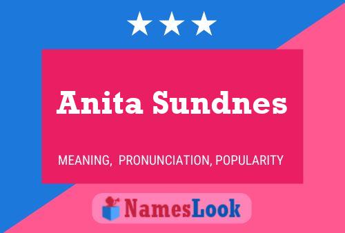 Póster del nombre Anita Sundnes