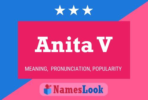 Póster del nombre Anita V