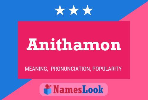 Póster del nombre Anithamon