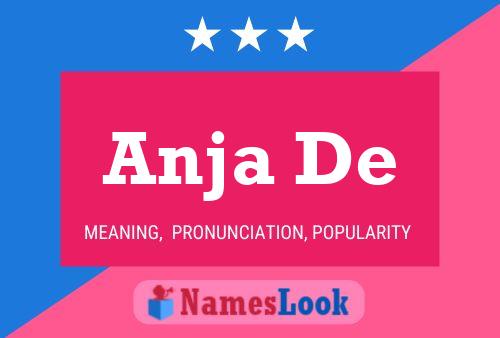 Póster del nombre Anja De