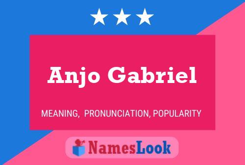 Póster del nombre Anjo Gabriel