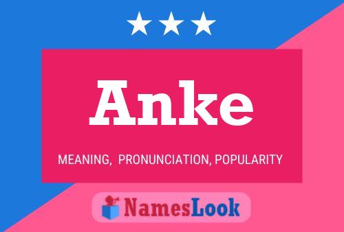 Póster del nombre Anke