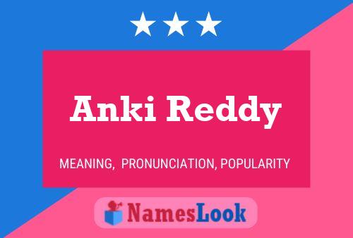 Póster del nombre Anki Reddy