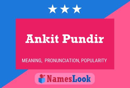 Póster del nombre Ankit Pundir