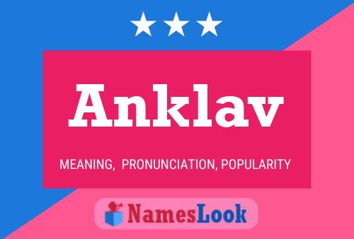 Póster del nombre Anklav