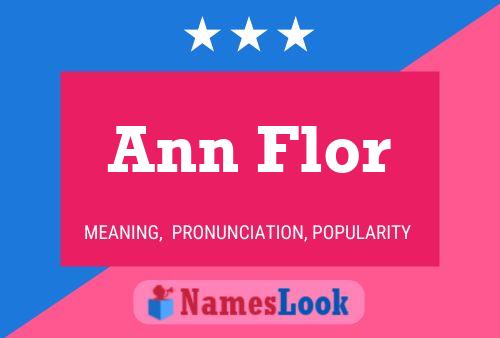 Póster del nombre Ann Flor