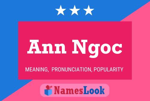 Póster del nombre Ann Ngoc