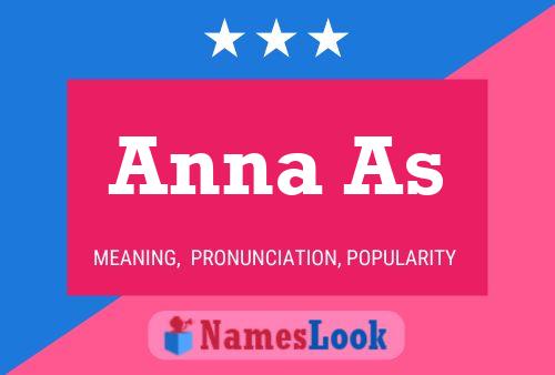 Póster del nombre Anna As