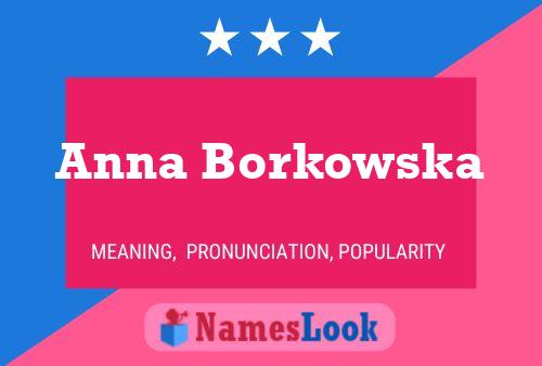 Póster del nombre Anna Borkowska