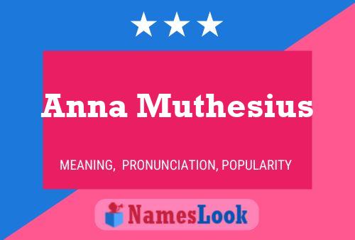 Póster del nombre Anna Muthesius