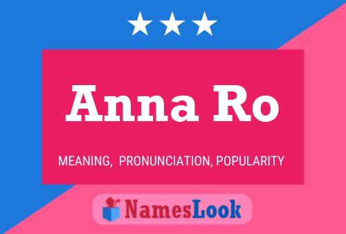 Póster del nombre Anna Ro