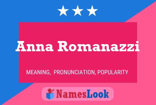 Póster del nombre Anna Romanazzi