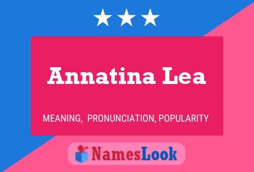 Póster del nombre Annatina Lea