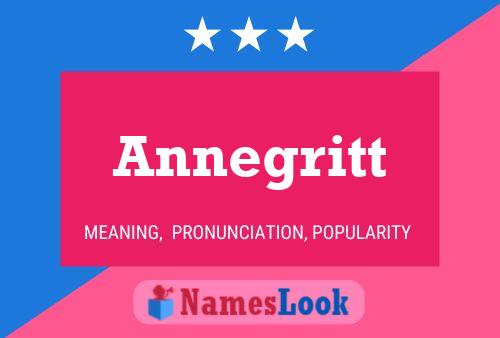 Póster del nombre Annegritt