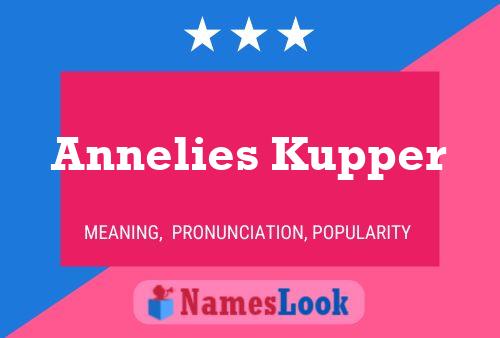 Póster del nombre Annelies Kupper