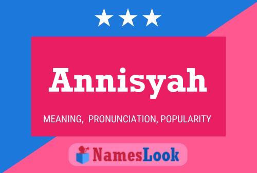 Póster del nombre Annisyah