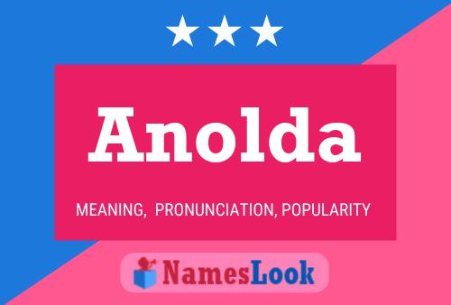 Póster del nombre Anolda